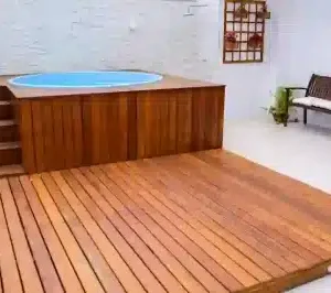 Deck de madeira