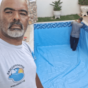 Instalação e reparo - Piscina de vinil