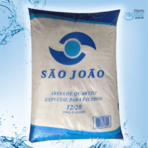Areia de Quartzo Especial 25kg – Granulometria 12/20